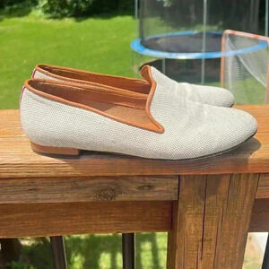 Jon Josef Raffia natural loafer